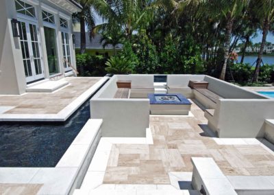 Fire-Pit-Pool-Relaxing